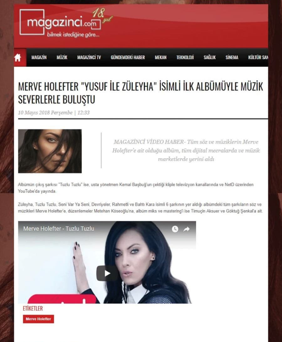 Merve Holefter — magazinci.com