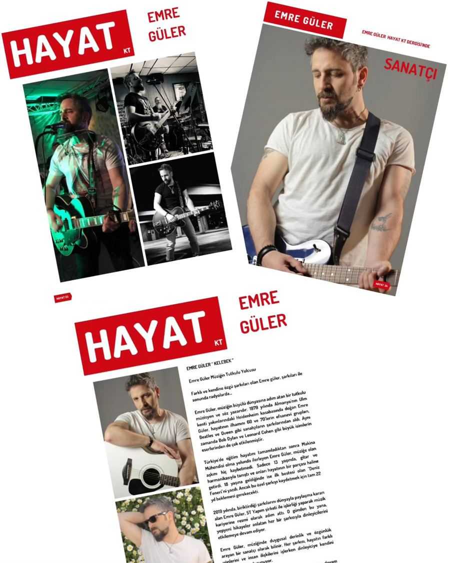 Emre Güler — HAYAT KT Dergisi